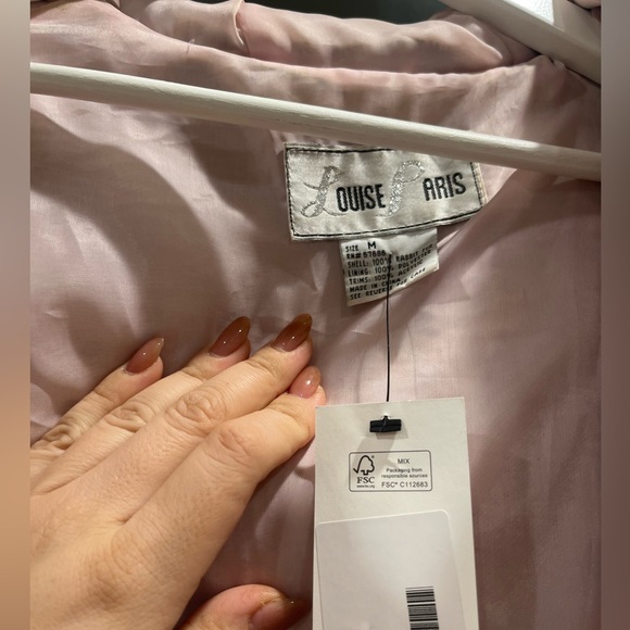 Rabbit fur jacket with hoodie - Picture 3 of 9